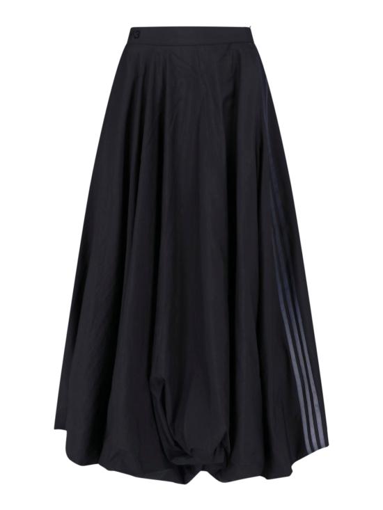 26FW 와이쓰리 미디 스커트 KY8598 BLACK DOM