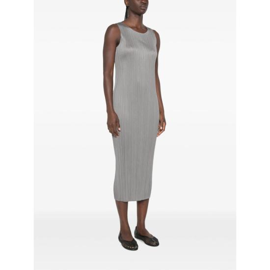 26SS 플리츠플리즈 베이직 플리츠 원피스 PP67JH114 12 GREY DOM - PLEATS PLEASE