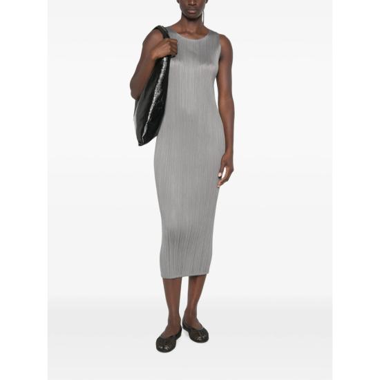 26SS 플리츠플리즈 베이직 플리츠 원피스 PP67JH114 12 GREY DOM - PLEATS PLEASE