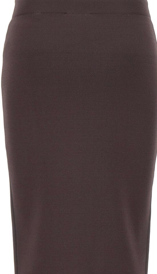26FW 엘리자베타프랜치 미디 스커트 GK28B66E2EV9 BROWN - ELISABETTA FRANCHI