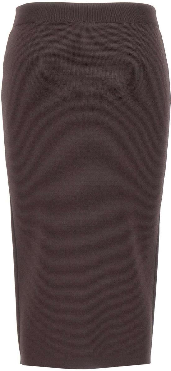 26FW 엘리자베타프랜치 미디 스커트 GK28B66E2EV9 BROWN - ELISABETTA FRANCHI