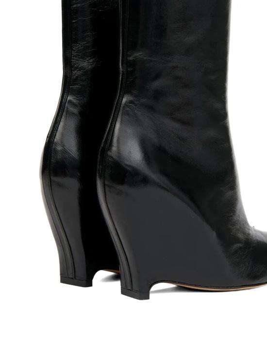 26FW 마르지엘라 힐 리스 앵클 부츠 S58WU0447 P7684 T8013 BLACK - MAISON MARGIELA