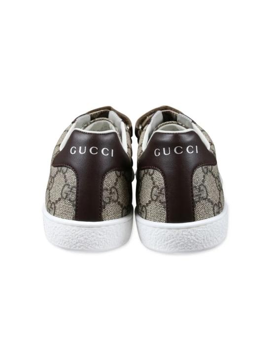 26FW [키즈] 구찌 스니커즈 463091 FACYF 099 9753 BEIGE EBONY COCOA VRV - GUCCI