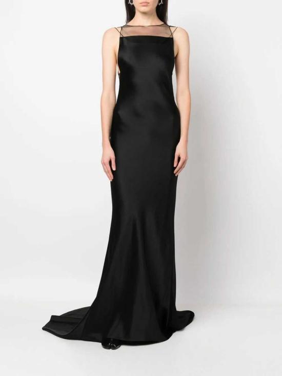26FW 마르지엘라 롱 원피스 SI0CT0001S49465 900 BLACK - MAISON MARGIELA