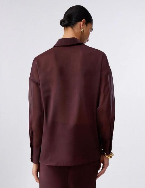 26SS 리우조 블라우스 CA6343T6870 P9646 Brown - LIU JO