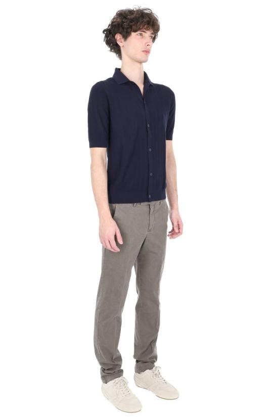 25SS 발렌타인 반팔 셔츠 B2H025 14CME13777 Blue - BALLANTYNE