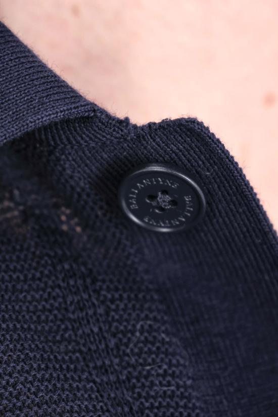 25SS 발렌타인 반팔 셔츠 B2H025 14CME13777 Blue - BALLANTYNE