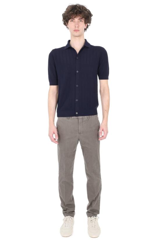 25SS 발렌타인 반팔 셔츠 B2H025 14CME13777 Blue - BALLANTYNE