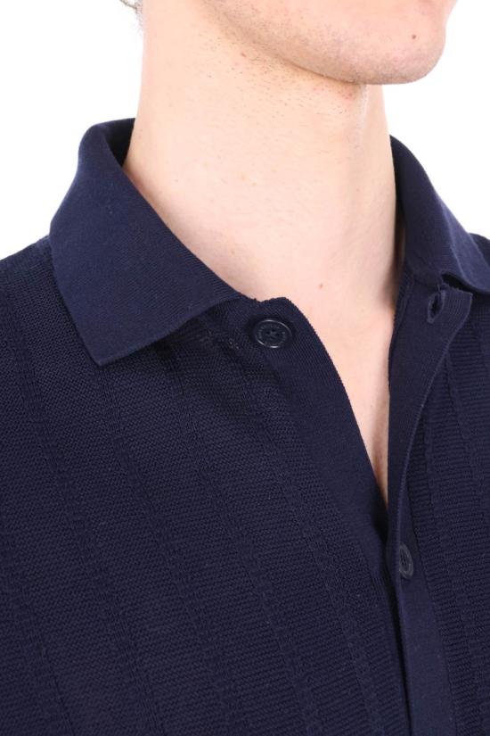 25SS 발렌타인 반팔 셔츠 B2H025 14CME13777 Blue - BALLANTYNE