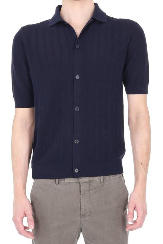 25SS 발렌타인 반팔 셔츠 B2H025 14CME13777 Blue