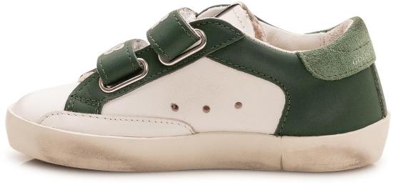 26FW [키즈] 골든구스 스니커즈 GJF00143F00866310502 DONKERGREEN - GOLDEN GOOSE