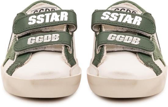 26FW [키즈] 골든구스 스니커즈 GJF00143F00866310502 DONKERGREEN - GOLDEN GOOSE
