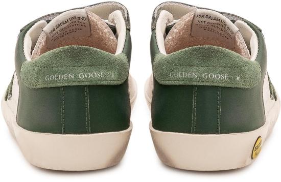 26FW [키즈] 골든구스 스니커즈 GJF00143F00866310502 DONKERGREEN - GOLDEN GOOSE