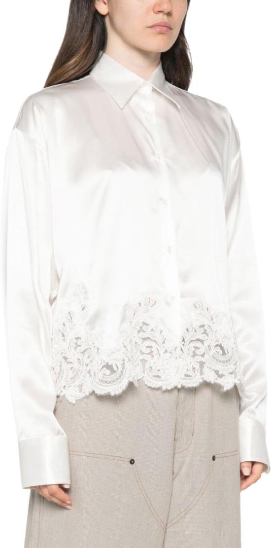 26FW 에르마노 설비노 블라우스 D492K396APNXE10602 WHITE - ERMANNO SCERVINO