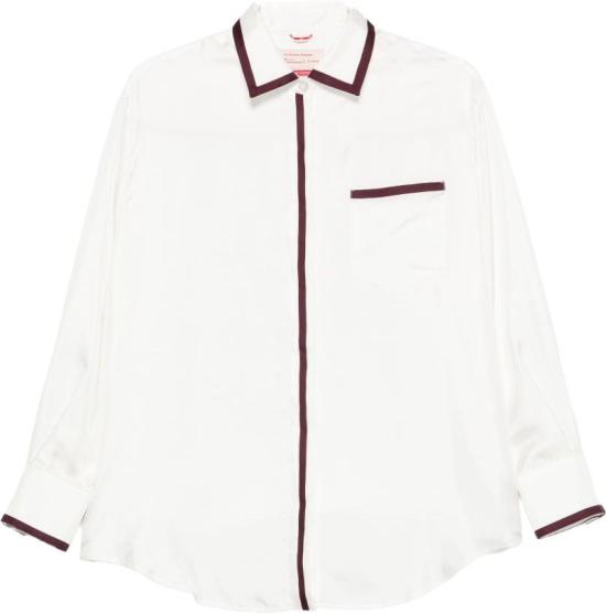 26FW 폴 레스트레스 슬리퍼스 블라우스 CA001039TE80015714 WHITE