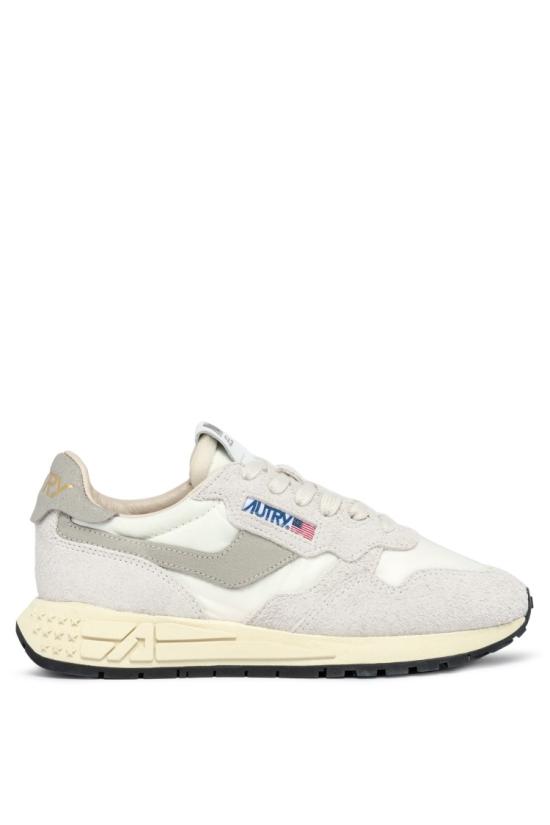 25SS 오트리 릴윈드 로우 나일론 스웨이드 스니커즈 WWLM NC04WHT NAT Neutrals