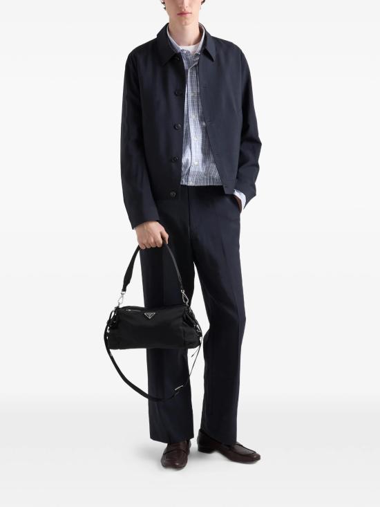 26FW 프라다 익스플로어 리나일론 앤 레더 백 익스플로어 리나일론 앤 레더 백 2VH206 2DW3 F0002 - PRADA