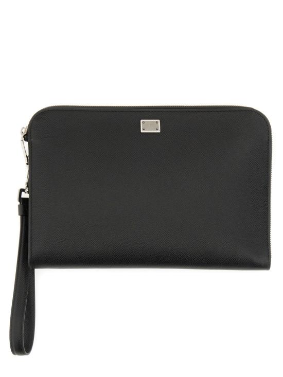 26FW 돌체앤가바나 알파인 시실리 클러치 백 BM2528BG662 80999 NERO - DOLCE & GABBANA