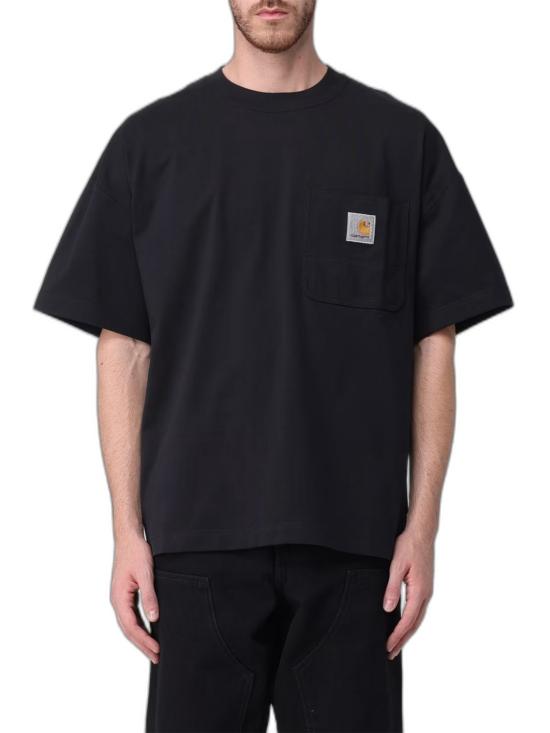 26FW 칼하트 WIP 숏슬리브 포켓 티셔츠 I030434 89XX BLACK