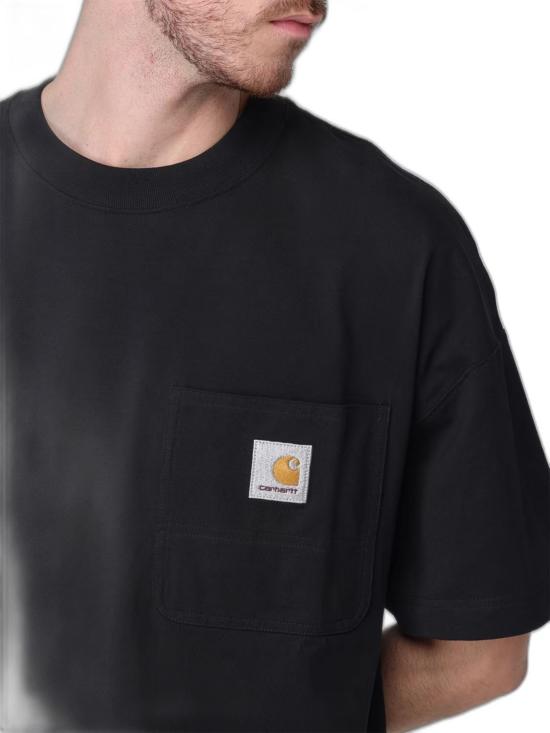 26FW 칼하트 WIP 숏슬리브 포켓 티셔츠 I030434 89XX BLACK - CARHARTT WIP