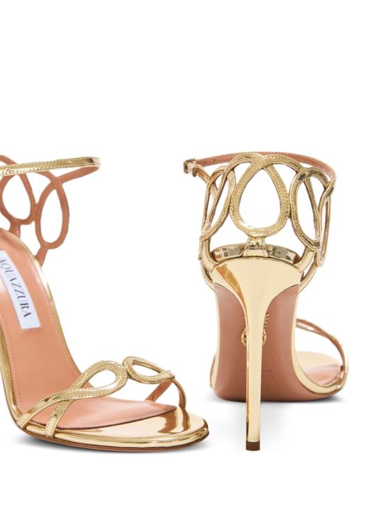 26SS 아쿠아주라 샌들 HULHIGS0SSY SOG SOFTGOLD - AQUAZZURA