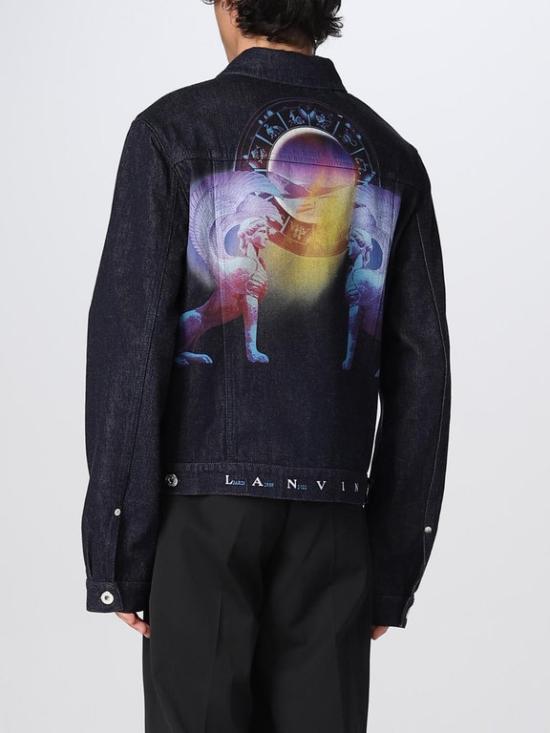  랑방 자켓 RMJA0003D051H22 814 NAVYBLUE