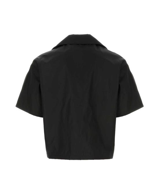26FW 프라다 리나일론 반팔 셔츠 SC4491WQ8 F0002 NERO - PRADA