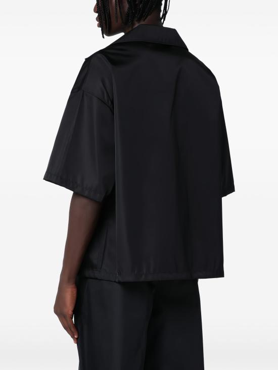 26FW 프라다 리나일론 반팔 셔츠 SC4491WQ8 F0002 NERO - PRADA