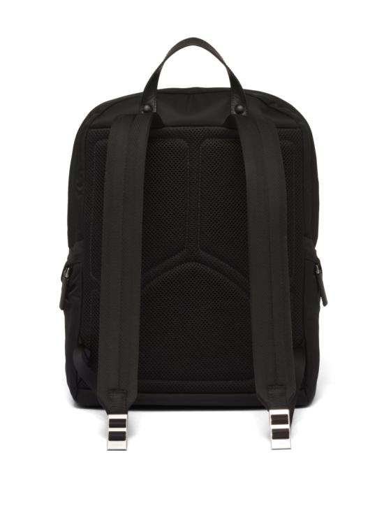 26FW 프라다 삼각로고 리나일론 앤 사피아노 레더 백팩 2VZ1042DMG F0002 NERO - PRADA