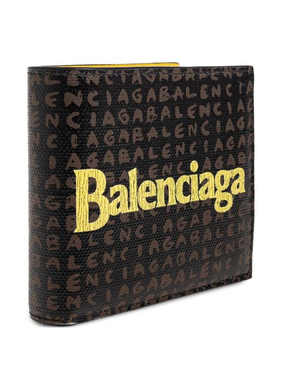 26FW 발렌시아가 남성지갑 A0010J2ACQ1 6972 BLACKYELLW - BALENCIAGA
