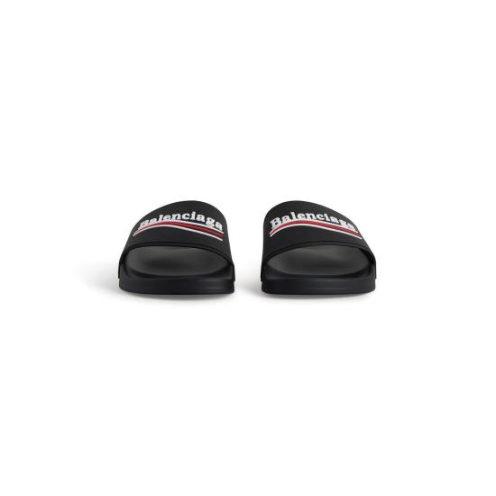 26FW 발렌시아가 풀 슬라이드 샌들 776818W1S80 1096 BLACKWHITE - BALENCIAGA