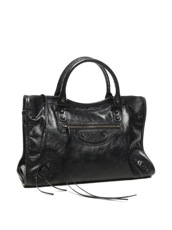 26FW 발렌시아가 르 시티 백 8657602ACFH 1000 BLACK - BALENCIAGA