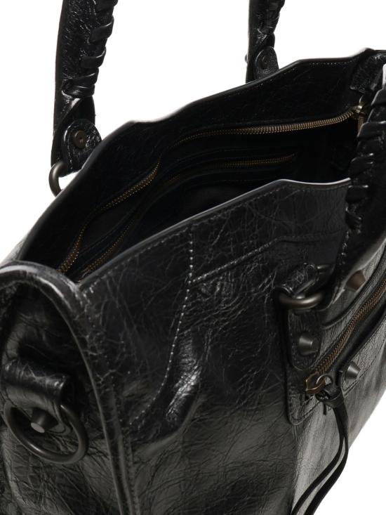 26FW 발렌시아가 르 시티 백 8657602ACFH 1000 BLACK - BALENCIAGA