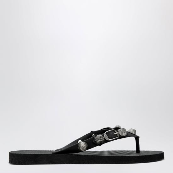 26FW 발렌시아가 뮬/슬리퍼 784853W1TA2 1081 BLCKSILVER