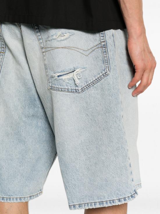 26FW 발렌시아가 데님 숏팬츠 A001RBTBP48 4020 LIGHTLBLUE - BALENCIAGA