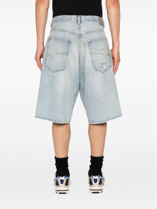 26FW 발렌시아가 데님 숏팬츠 A001RBTBP48 4020 LIGHTLBLUE - BALENCIAGA
