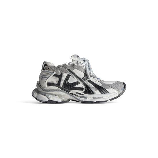 26FW 발렌시아가 러너 스니커즈 772767W3RNY 9012 GREYWHTBLC