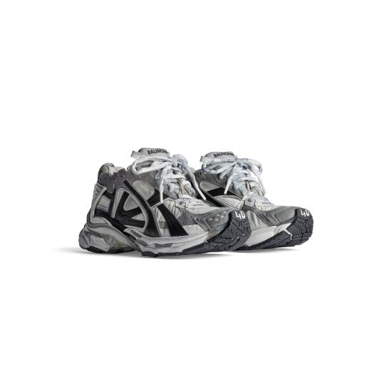 26FW 발렌시아가 러너 스니커즈 772767W3RNY 9012 GREYWHTBLC - BALENCIAGA