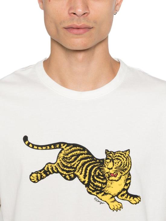26FW 겐조 반팔 티셔츠 FG65TS1654SG02 WHITE - KENZO