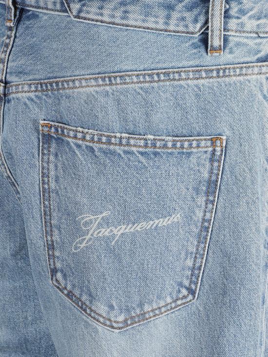 26SS 자크뮈스 데님 팬츠 25HPAM00028AD0003833C Blue - JACQUEMUS