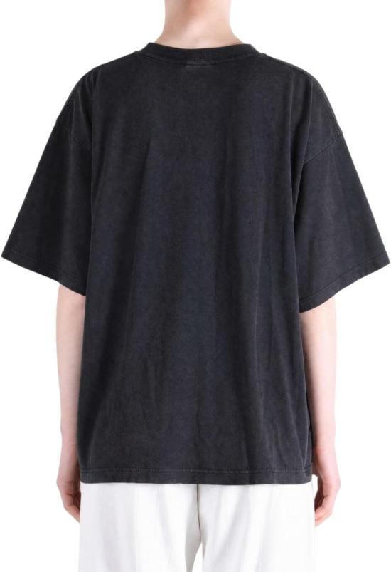 26FW 발렌시아가 오버사이즈 그래픽 티셔츠 871733TUVO61041 BLACK - BALENCIAGA