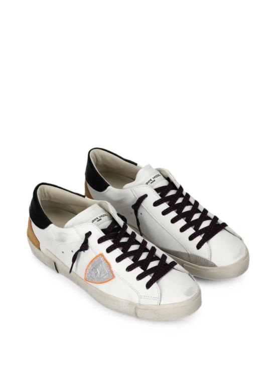26FW 필립모델 스니커즈 PRLU WX58 WX58 VINTAGE MIX WHITE BLACK ARGE - PHILIPPE MODEL
