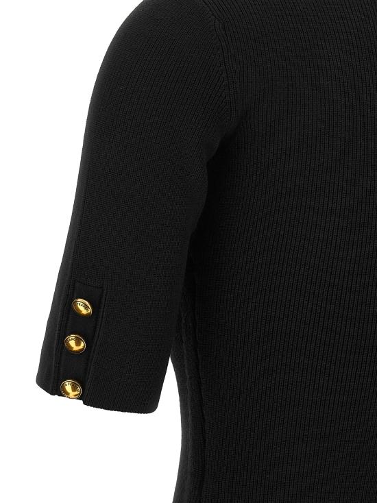 26FW 엘리자베타프랜치 숏 원피스 AM04S66E2110 Black - ELISABETTA FRANCHI