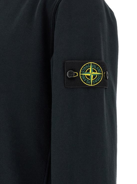 26FW 스톤 아일랜드 60120 코튼 플리스 스웨트셔츠 L2S156100049S0A20V0020 Blue - STONE ISLAND