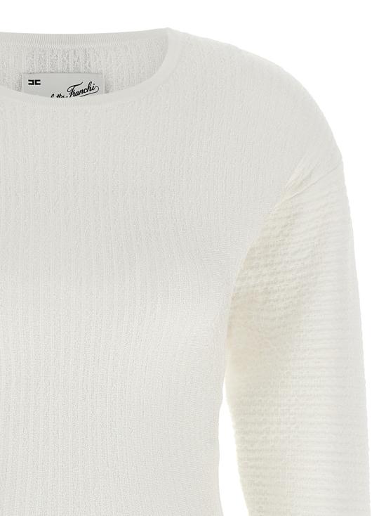 26FW 엘리자베타프랜치 숏 원피스 AM12S66E2360 White - ELISABETTA FRANCHI
