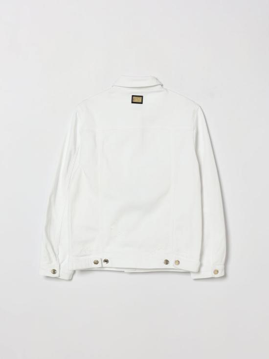 26SS [키즈] 돌체앤가바나 캐주얼 자켓 L51B74LDA84 W0800 White - DOLCE & GABBANA