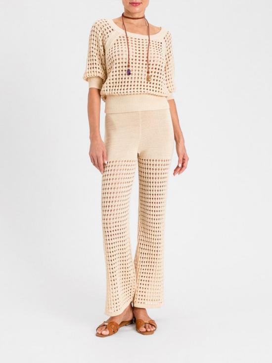 26SS 액티튜드 트윈세트 스웨터 261AT3050 13362 Beige - ACTITUDE TWINSET