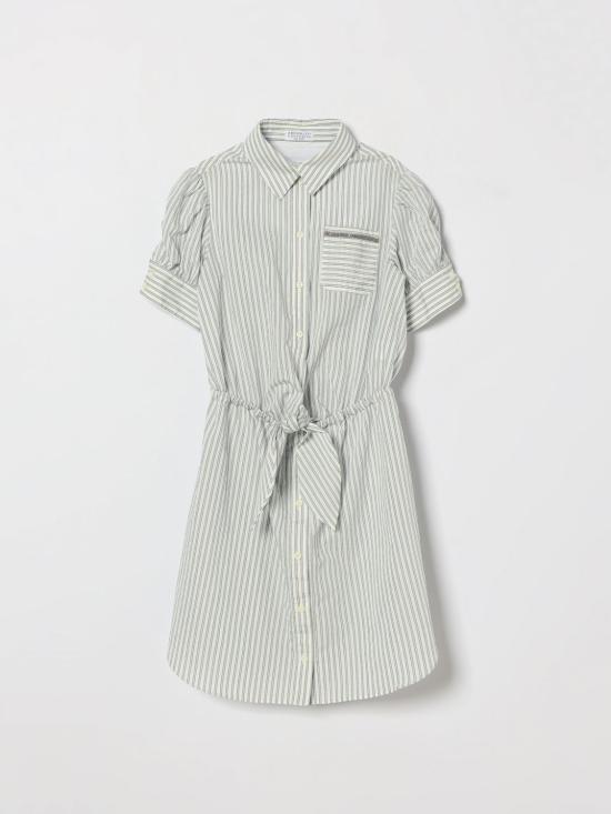 26SS [키즈] 브루넬로 쿠치넬리 원피스 BL110A331 C1750 White