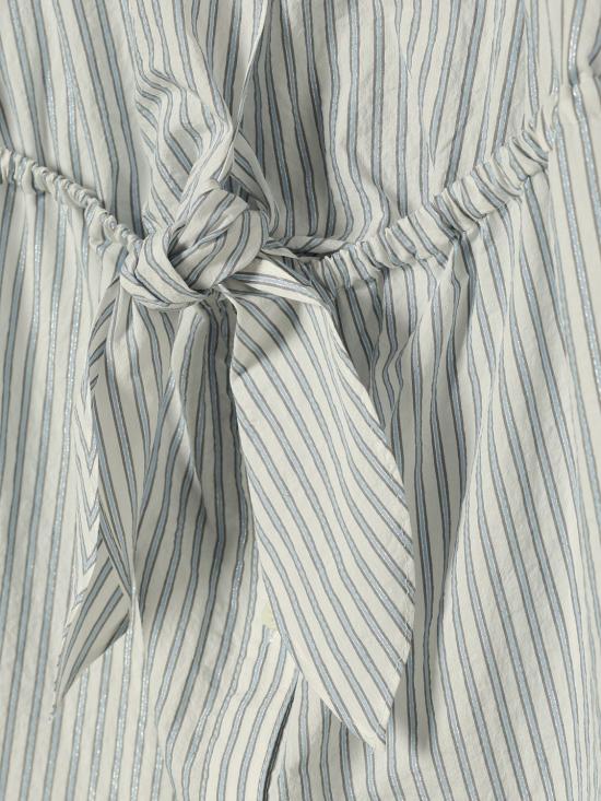 26SS [키즈] 브루넬로 쿠치넬리 원피스 BL110A331 C1750 White - BRUNELLO CUCINELLI