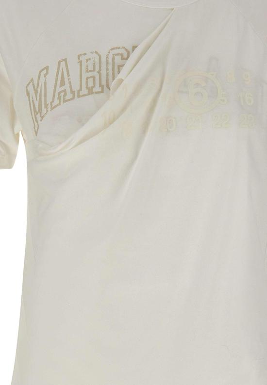 26FW 마르지엘라 반팔 티셔츠 S62GD0224M20048101 WHITE - MAISON MARGIELA